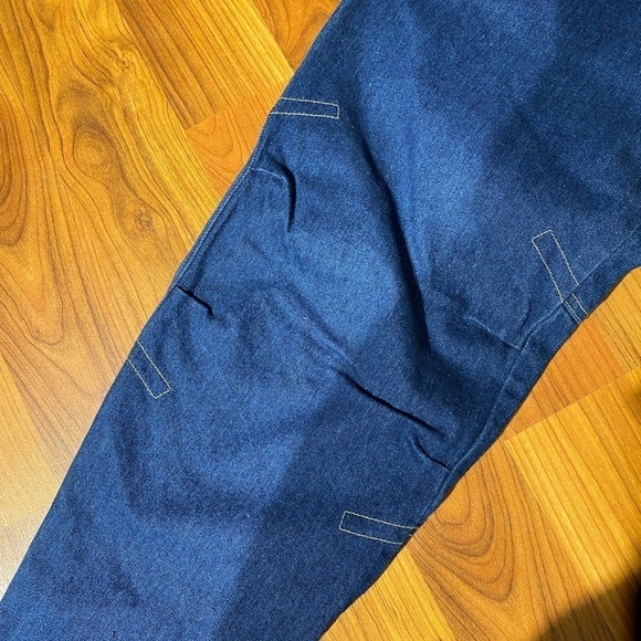 NO BOUNDARIES vintage retro y2k super high waisted jeans tapered skater size 16 - Picture 4 of 10